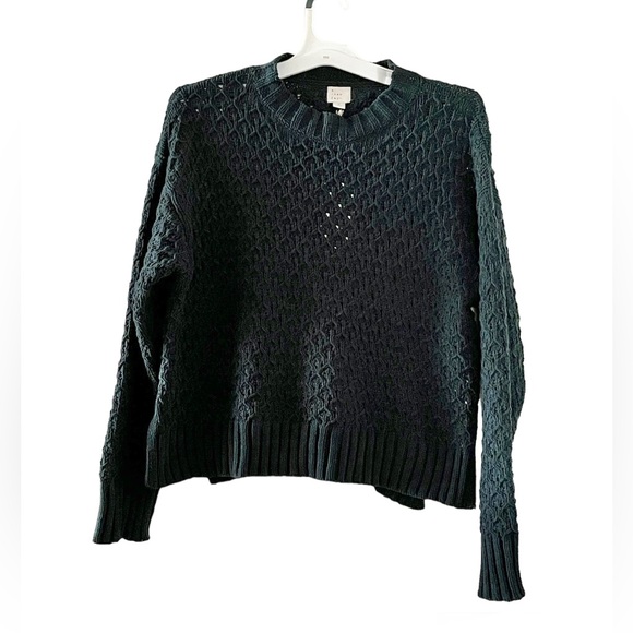 A New Day Women’s Textured Pullover Sweater (Dark Green) - Picture 2 of 6